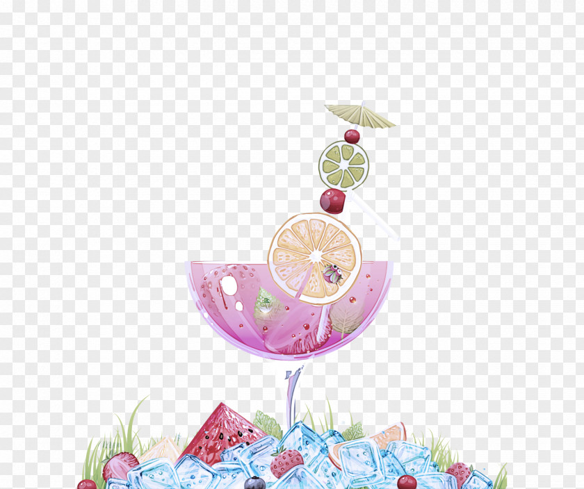 Party Plant Wine Glass PNG