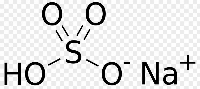 Sodium Bisulfate Bisulfite Lewis Structure PNG