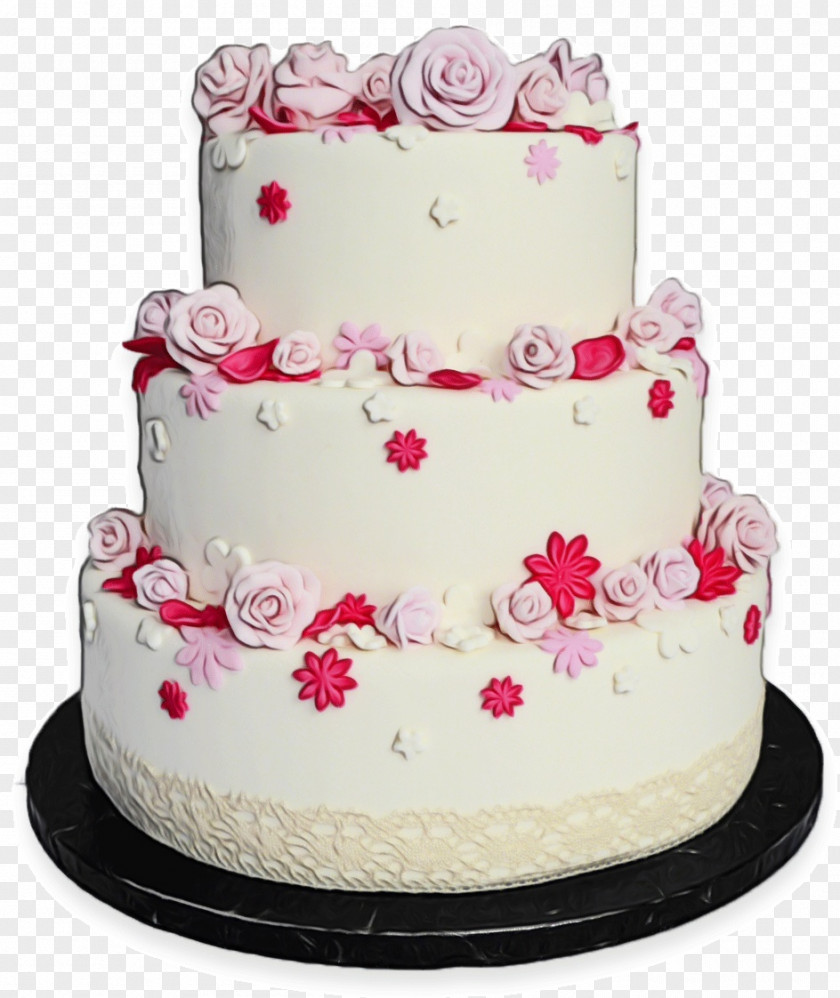 Birthday Pastel Pink Cake PNG