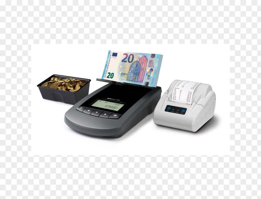 Cash Counter Banknote EUR/USD Euro Banknotes Currency-counting Machine PNG