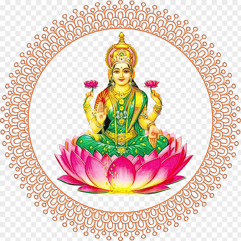 Ganesha Lakshmi Clip Art Image PNG