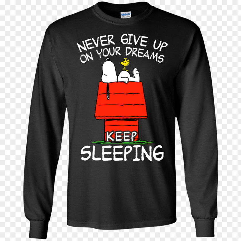 Never Give Up Long-sleeved T-shirt Hoodie PNG