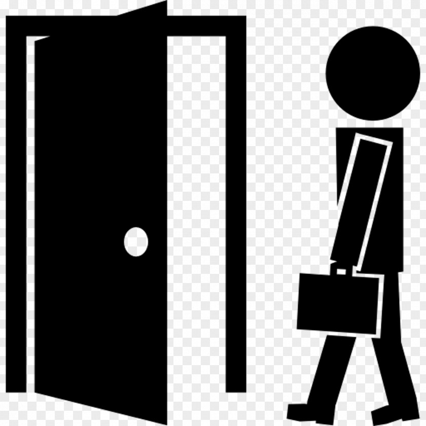 Two Open The Door Building Clip Art PNG