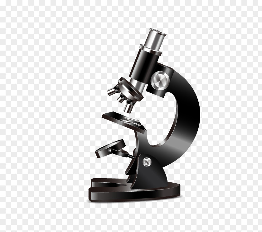 Vector Microscope Clip Art PNG