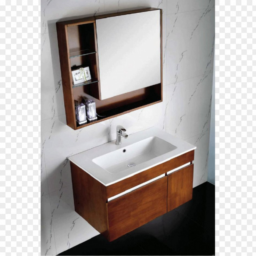 Bathroom Cabinet Drawer Sink PNG
