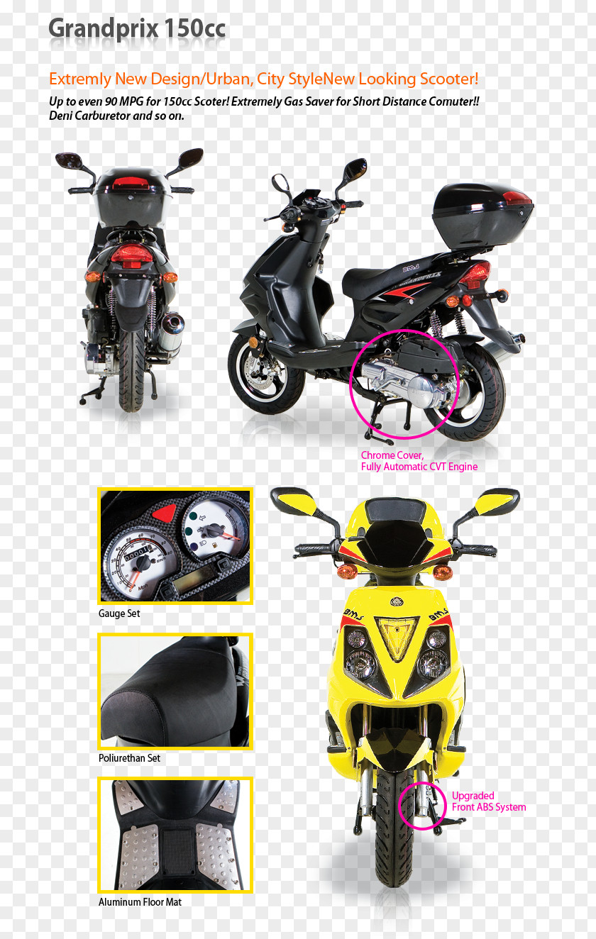 Car Scooter Motorcycle Fairing Wheel PNG