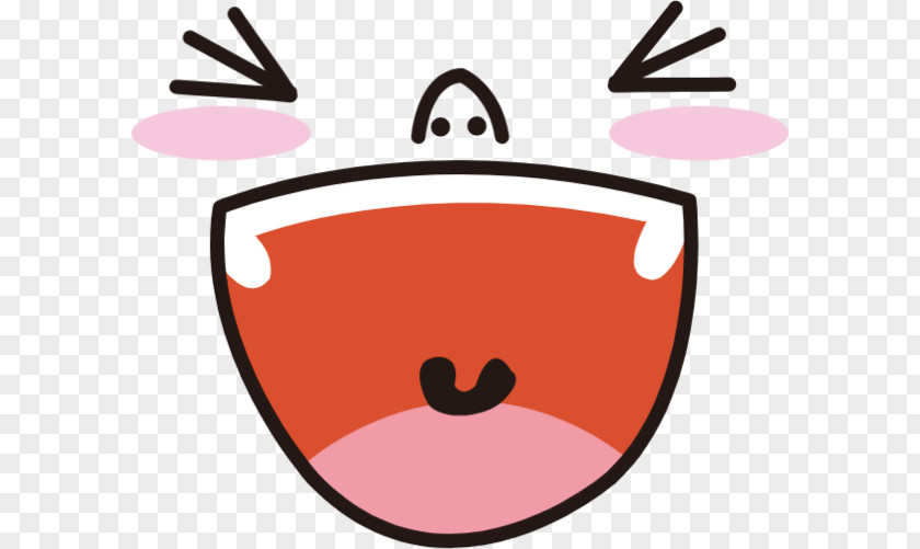 Customized Illustration Image Vector Graphics Laughter Facial Expression Cartoon PNG