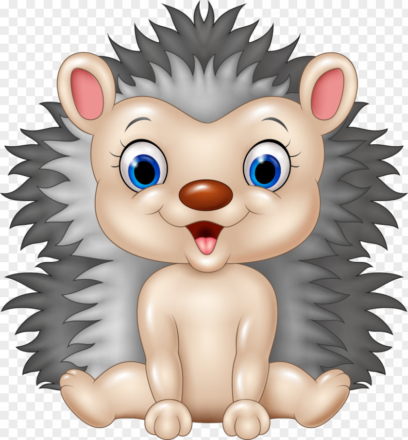 Cute Cartoon Hedgehog Stock Photography Illustration PNG