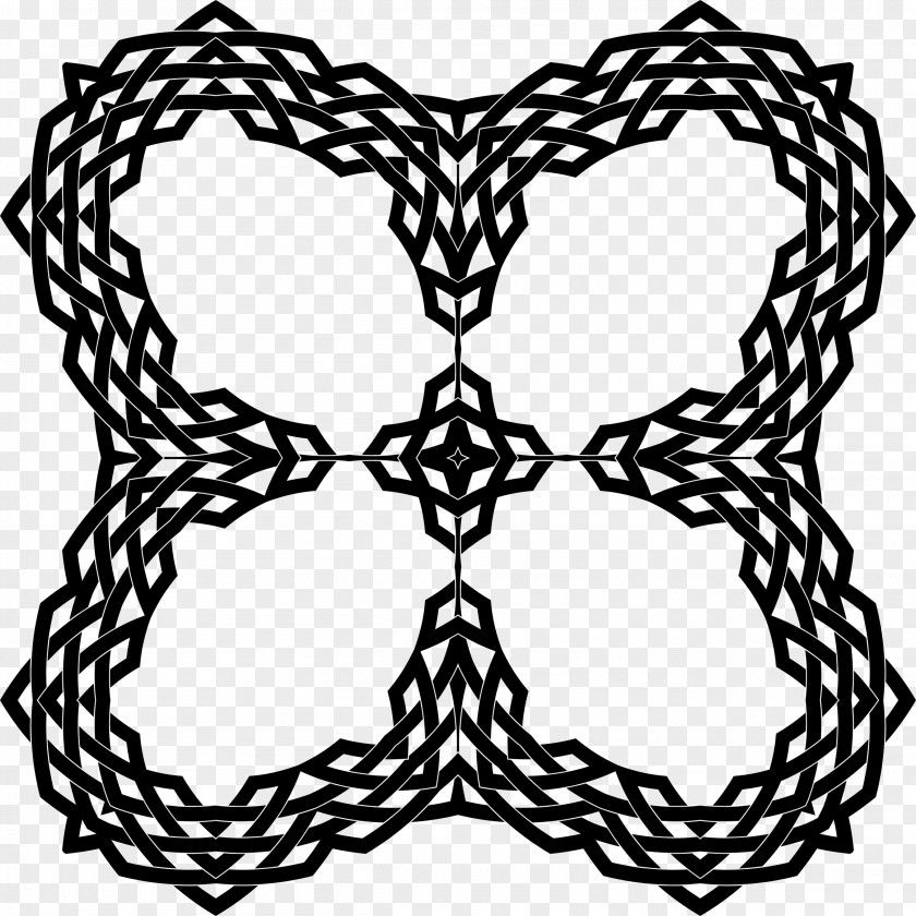 Infinity Knot Geometry Clip Art PNG