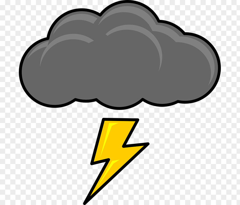 Lightning Thunderstorm Clip Art PNG