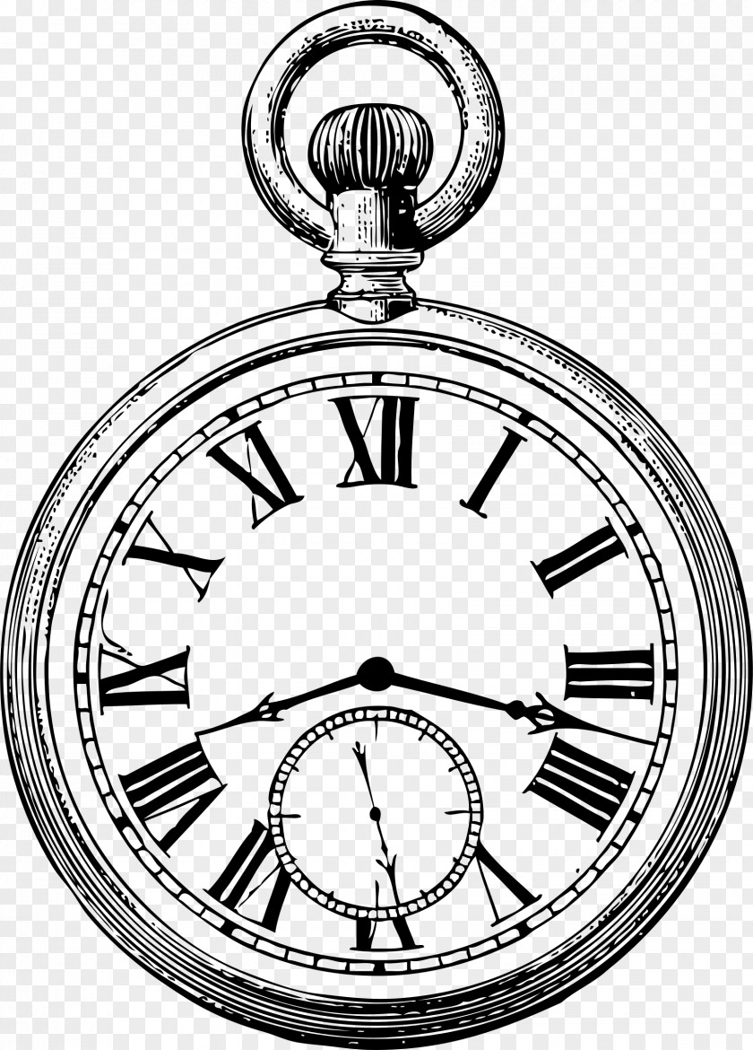 Pocket Watch Drawing PNG