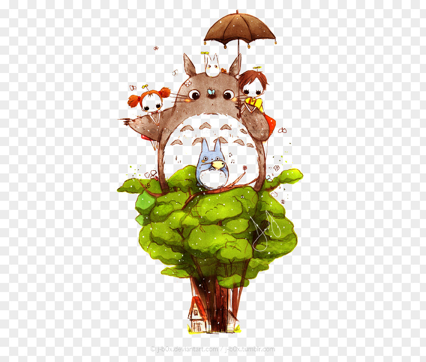 Totoro Cartoon Cute Element Harajuku T-shirt Hoodie Bluza Kavaii PNG