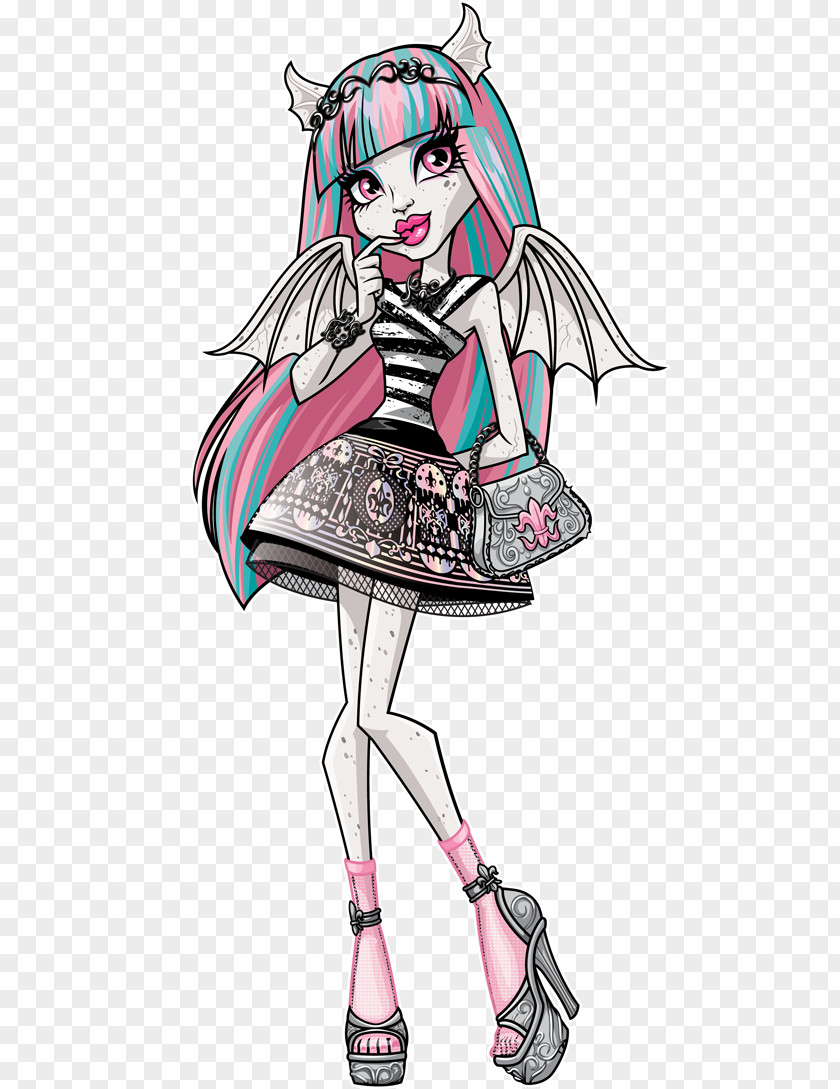 Doll Monster High Barbie OOAK Frankie Stein PNG