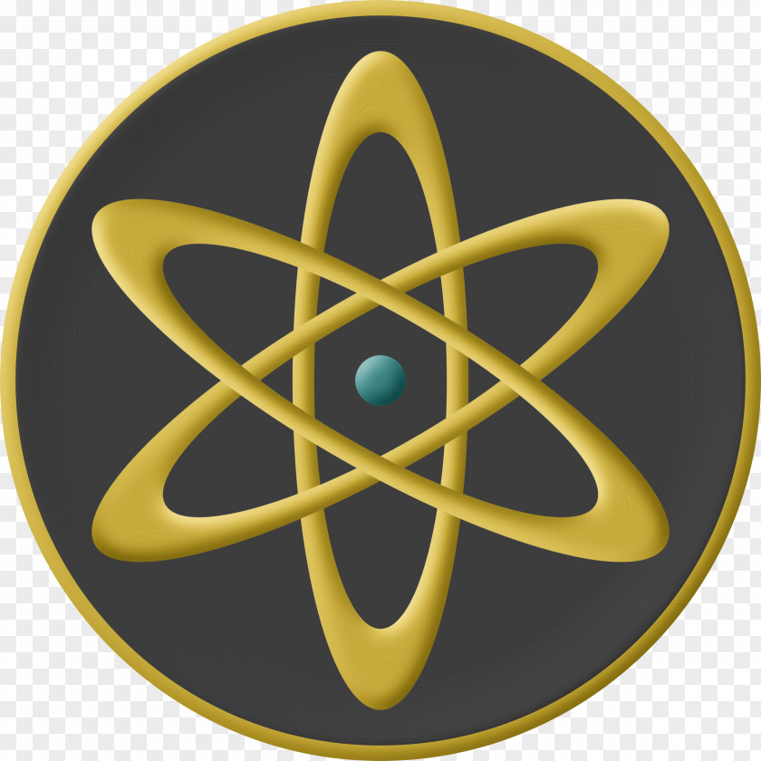 Plaque Atomic Nucleus Clip Art PNG