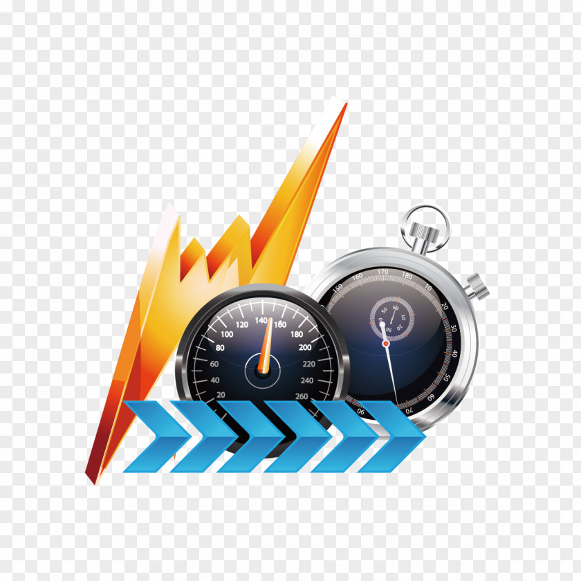 Vector Compass Odometer PNG