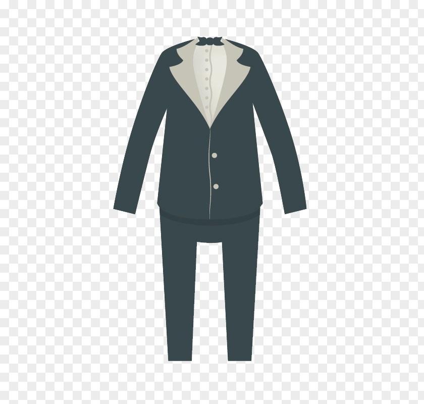 Free Black Dress And Groom Pull Material Bridegroom Tuxedo Wedding Suit PNG