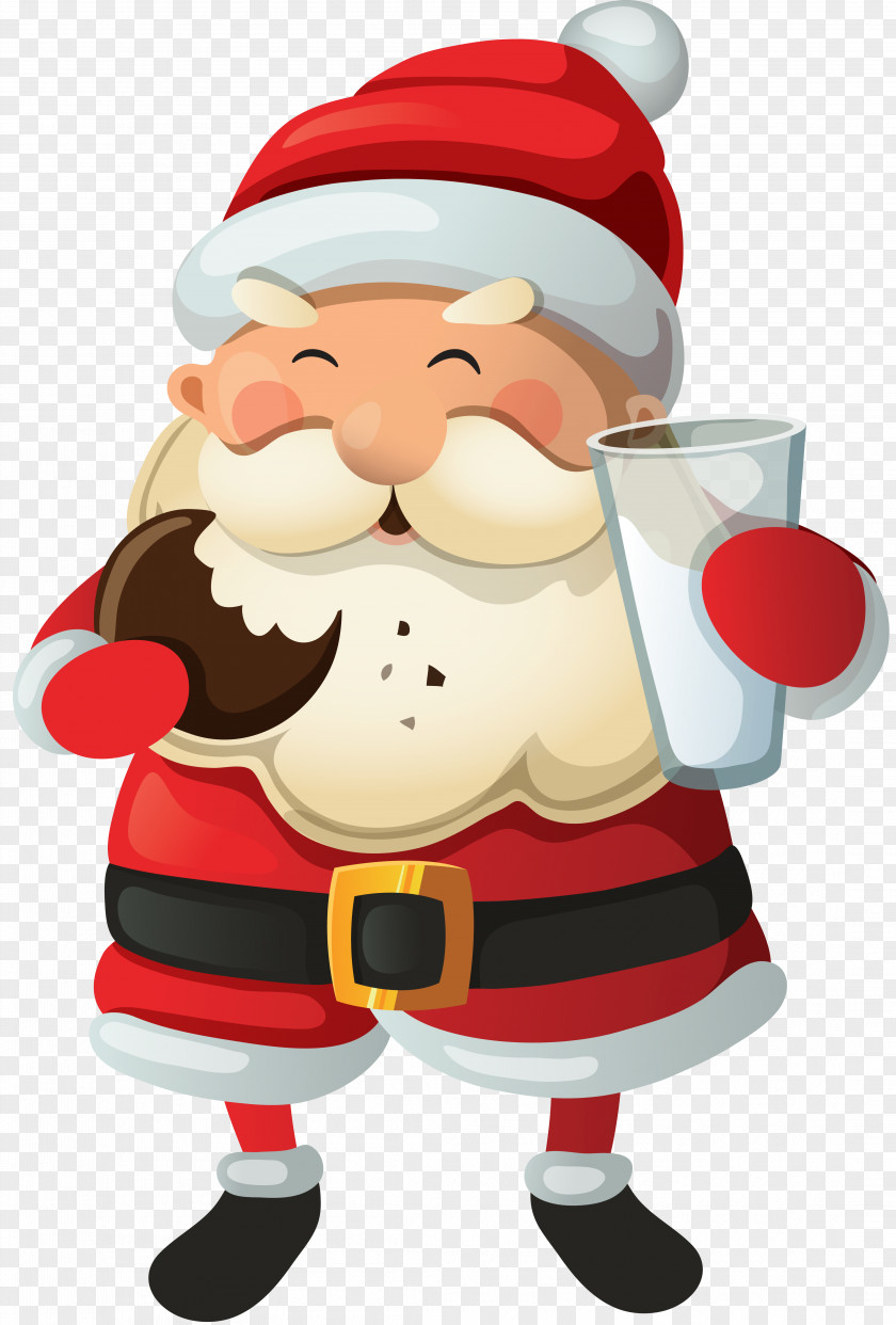Santa Claus Mince Pie Christmas Pudding PNG