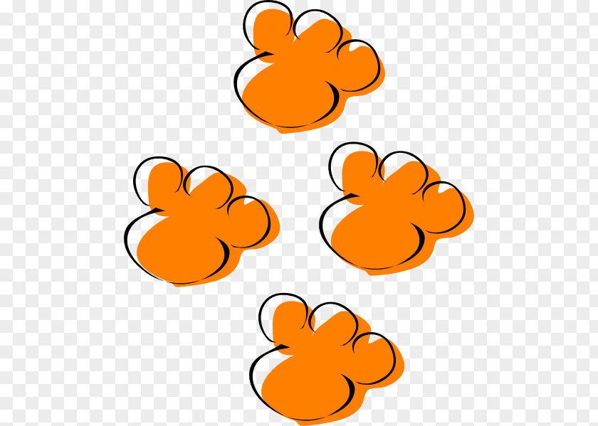 Tiger Clemson University Dog Paw Clip Art PNG