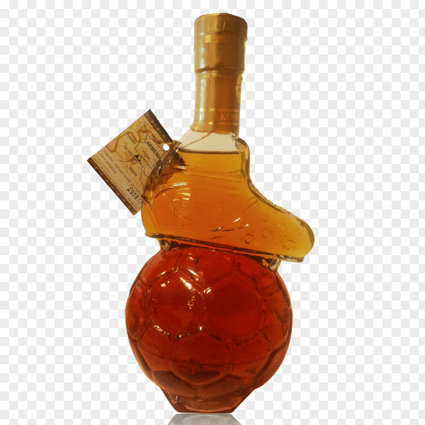 Bottle Liqueur Glass Football Brandy PNG
