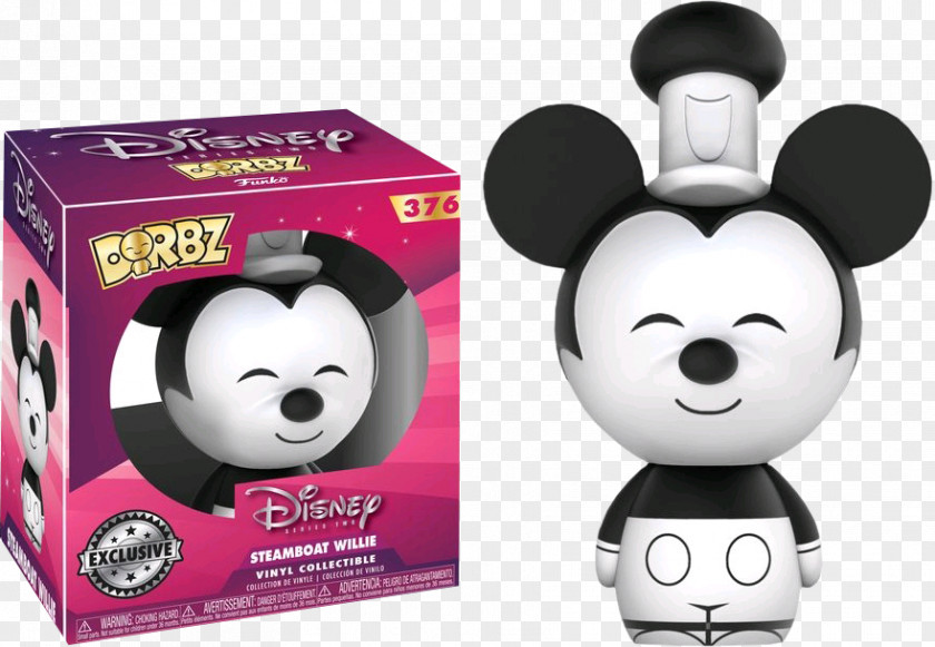 Steamboat Willie Funko Mickey Mouse Action & Toy Figures The Walt Disney Company Collectable PNG