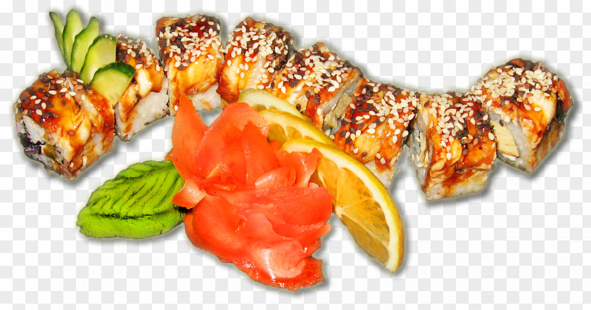 Sushi Makizushi Asian Cuisine Japanese California Roll PNG