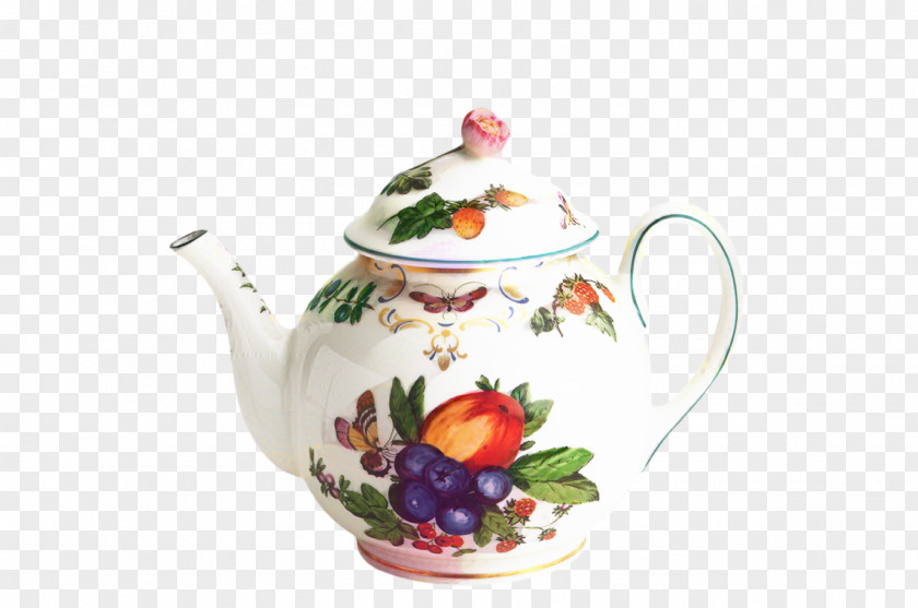 Wildflower Drinkware Teapot Porcelain PNG