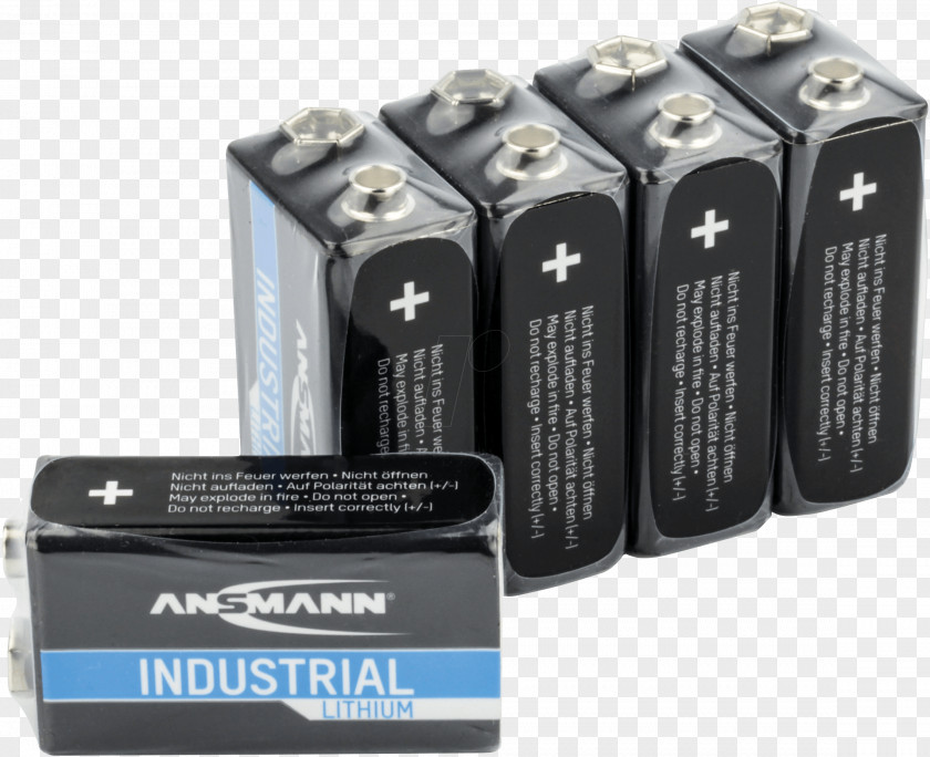 Battery Nine-volt Lithium AAA PNG