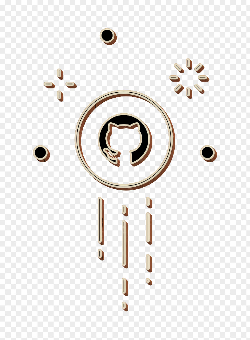 Brass Metal Communication Icon Github Network PNG