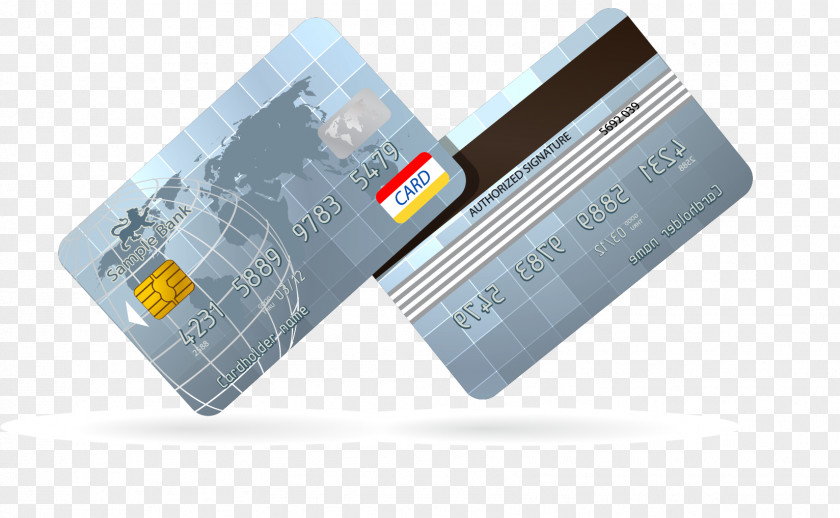 Credit Card Bank Vector Material, Payment Number Identification Debit Security Code PNG