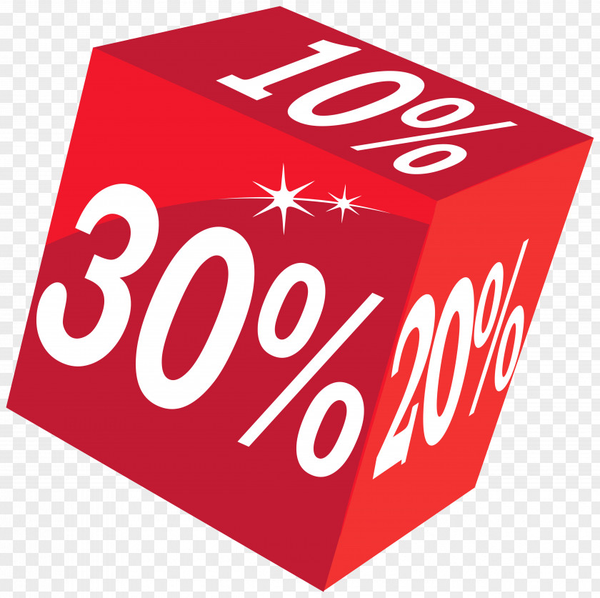 Discount Cube Clipart Image Icon Clip Art PNG