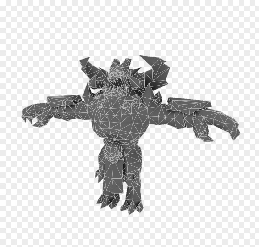 Hand-painted Cartoon Animation Posters Low Poly Demon Asmodeus 3D Computer Graphics Character PNG