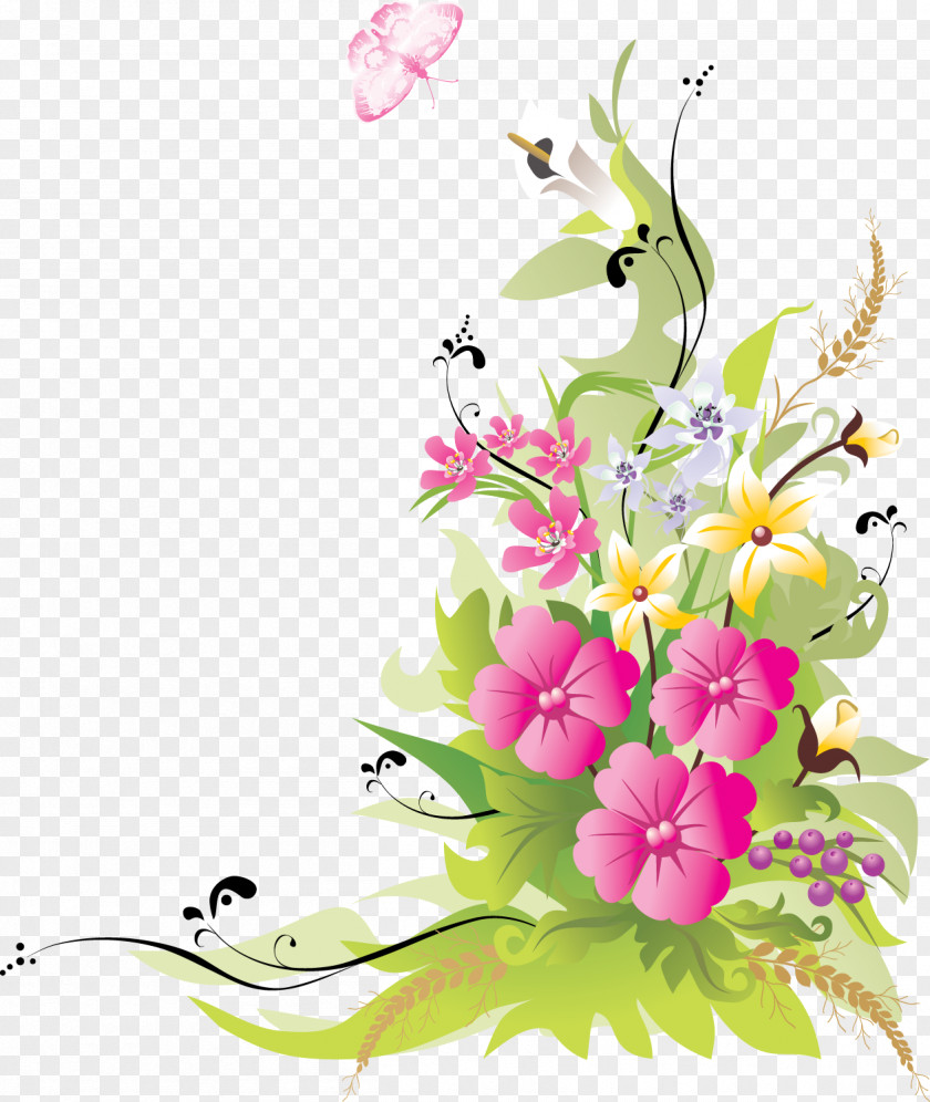 Three-dimensional Flowers Graphic Design Flower PNG