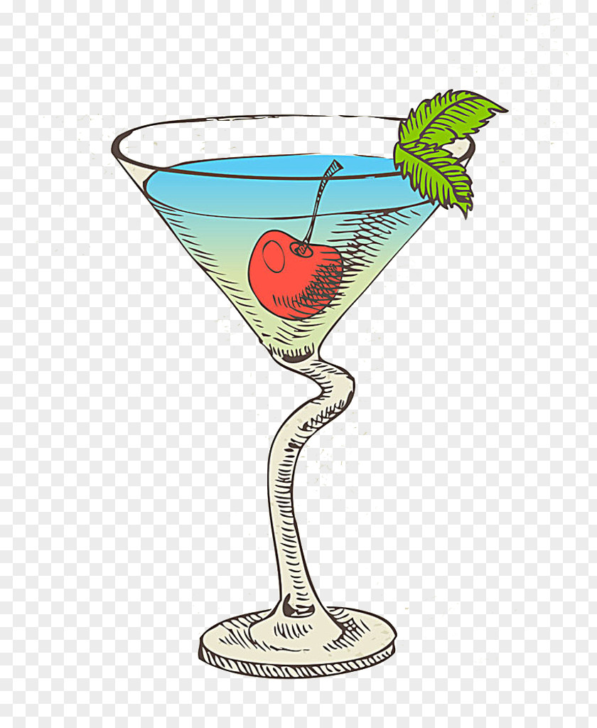 Free Drink Cup Creative Matting Cocktail Glass Martini Long Island Iced Tea Daiquiri PNG