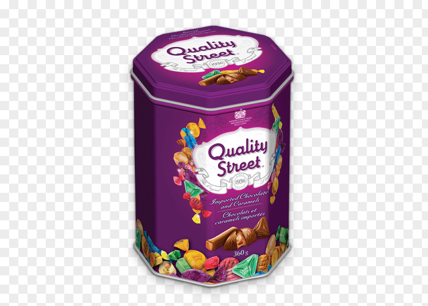 Hazelnut Butter Chocolate Quality Street Caramel Flavor PNG