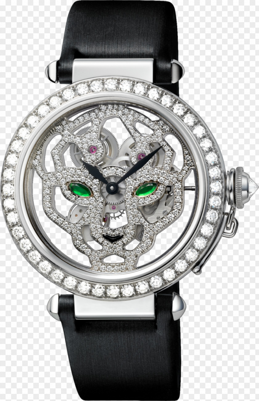 Leopard Cartier Tank Watch Jewellery PNG