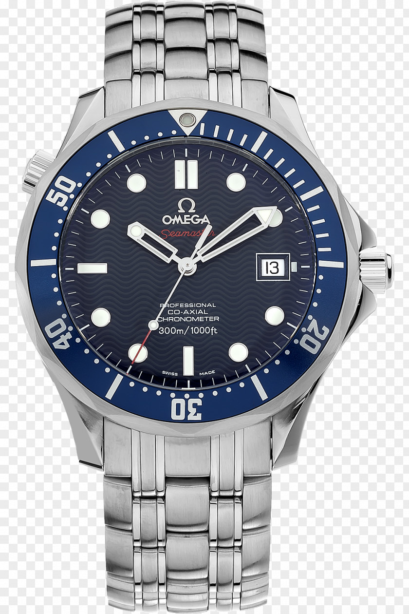 Omega Seamaster Speedmaster OMEGA Men's Diver 300M Co-Axial SA Watch PNG