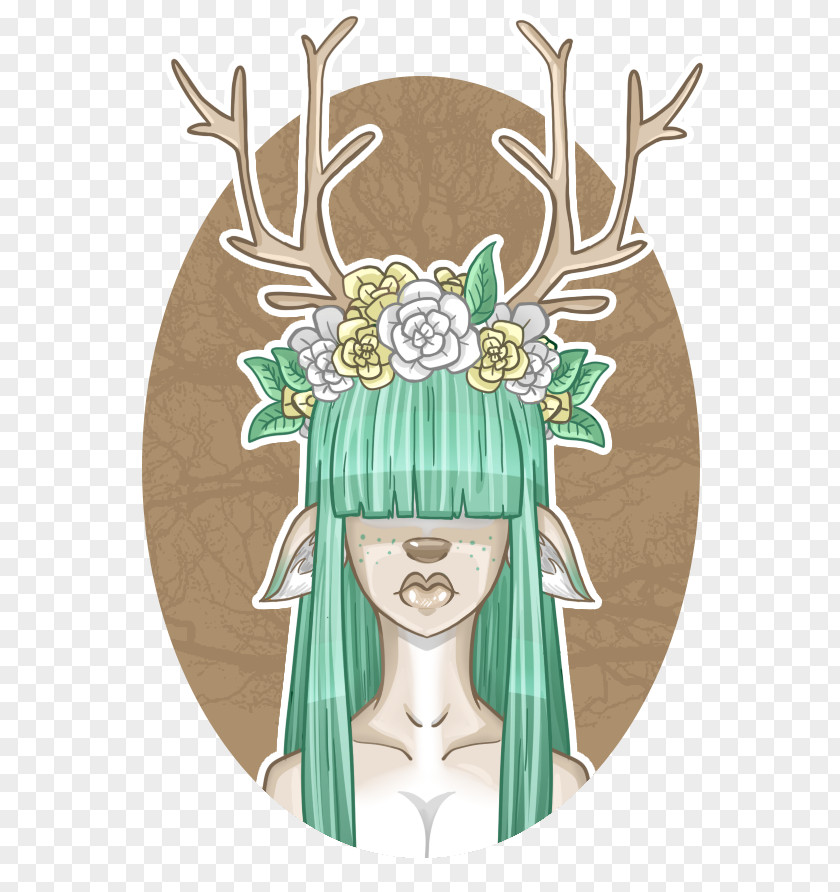 Reindeer Antler Drawing PNG