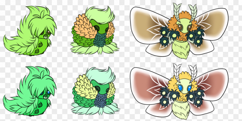 Types Of Moths Drawing Butterfly Caterpillar Insect Moth PNG