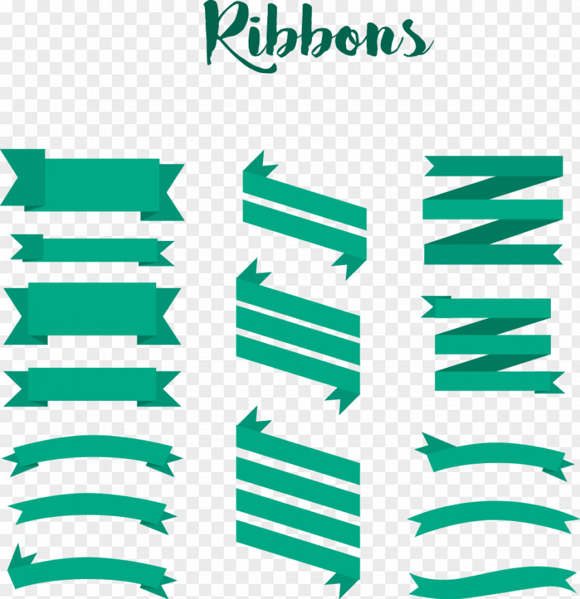 Vector Hand-drawn Labels Web Banner PNG