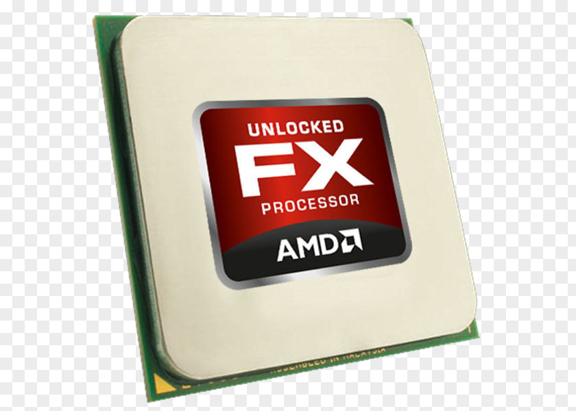 AMD Processor Transparent Background FX Central Processing Unit Advanced Micro Devices Bulldozer Multi-core PNG