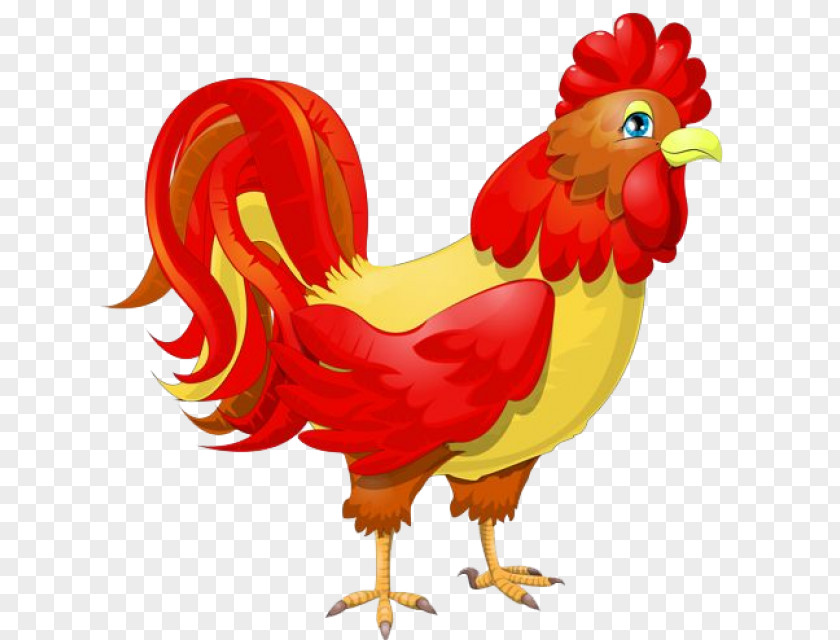 Chicken Rooster Sticker PNG