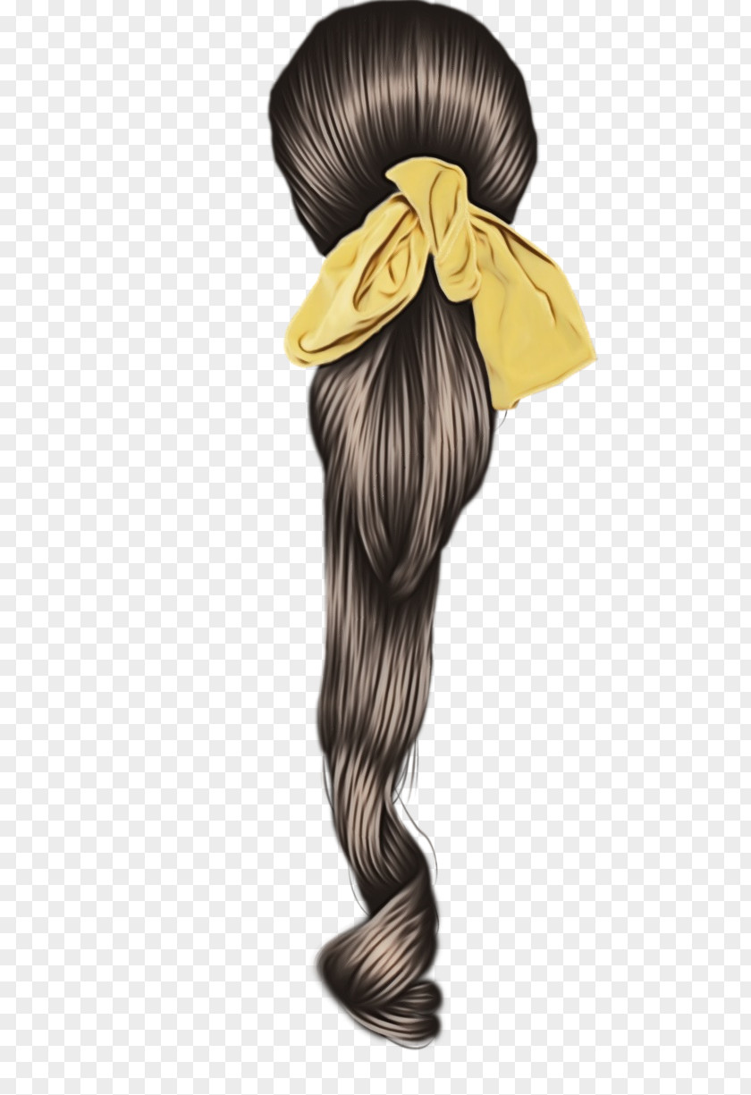 Headgear Black Hair Hairstyle Accessory Long Wig PNG