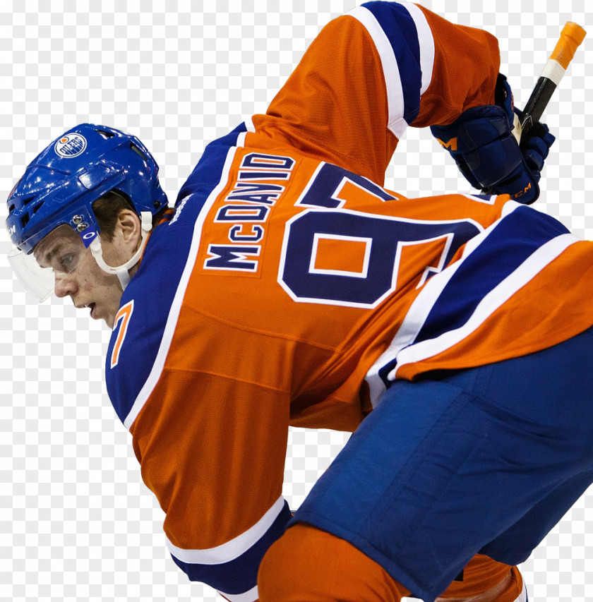 Connor McDavid Edmonton Oilers Face-off Hockey Protective Pants & Ski Shorts PNG