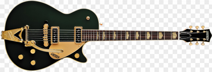 Gretsch 6128 White Falcon Guitarist PNG