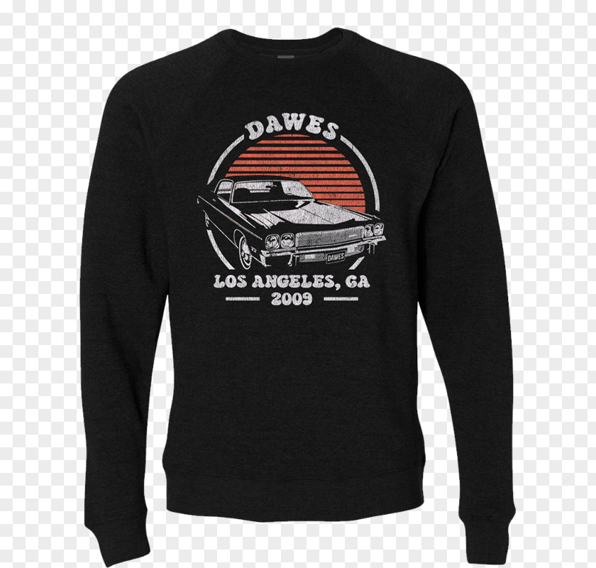 Hot Dog Cart Los Angeles T-shirt Sweater Raglan Sleeve Crew Neck PNG