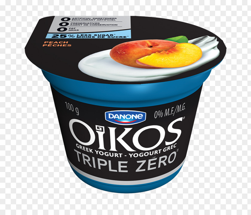 Peach Yogurt Yoghurt Frozen Greek Cuisine Cream PNG