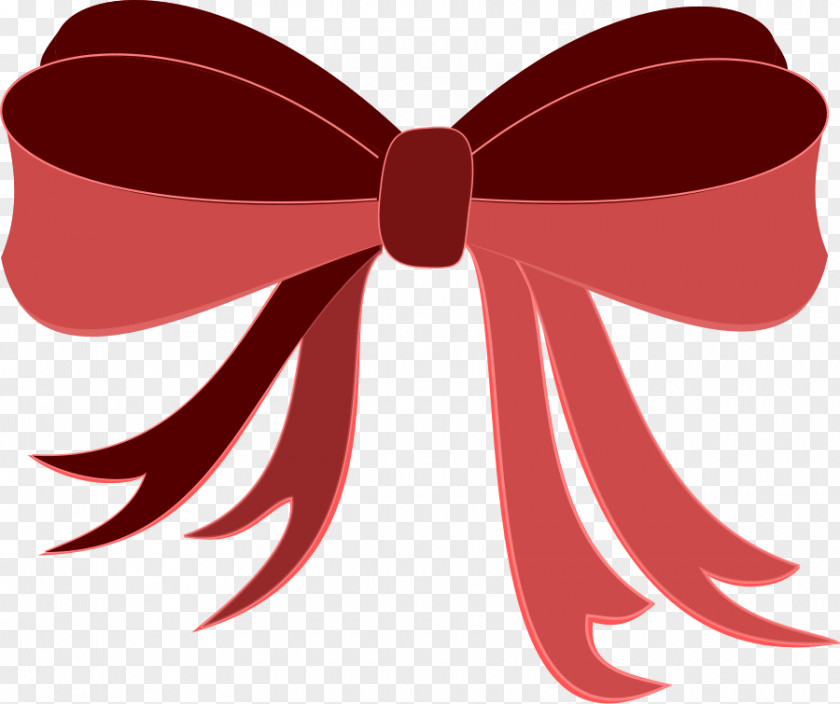 Red Ribbon Minnie Mouse Clip Art PNG