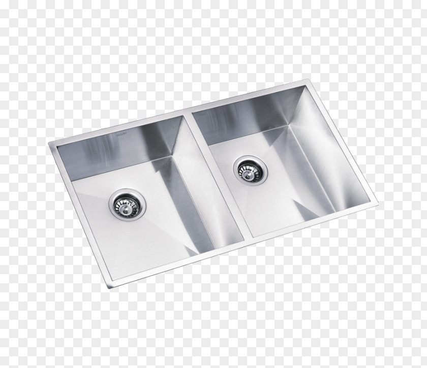 Stainless Steel Kitchenware Bowl Sink Kitchen Tap Drain PNG