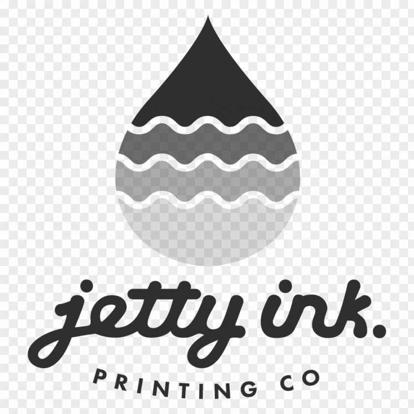 Design Logo Jetty Screen Printing PNG