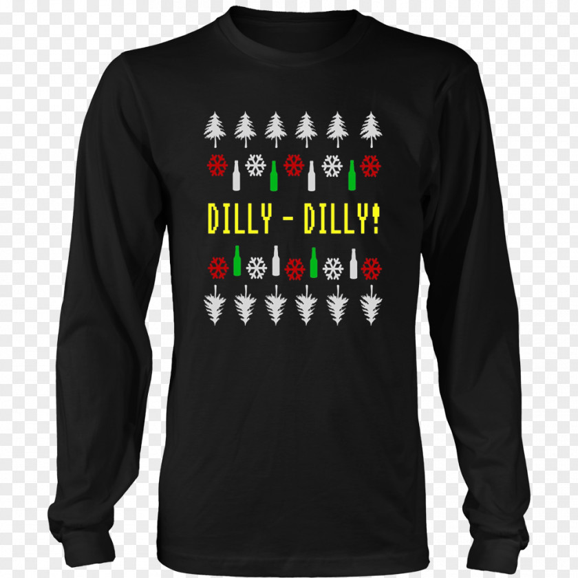 Dilly Long-sleeved T-shirt Hoodie PNG